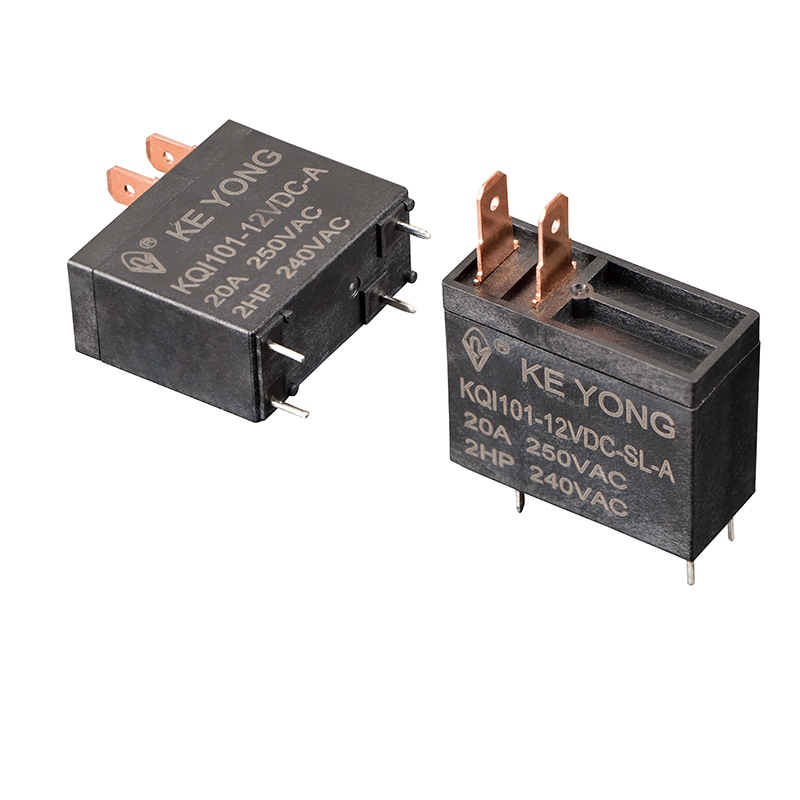 Relé PCB de potência em miniatura para comutação 20A